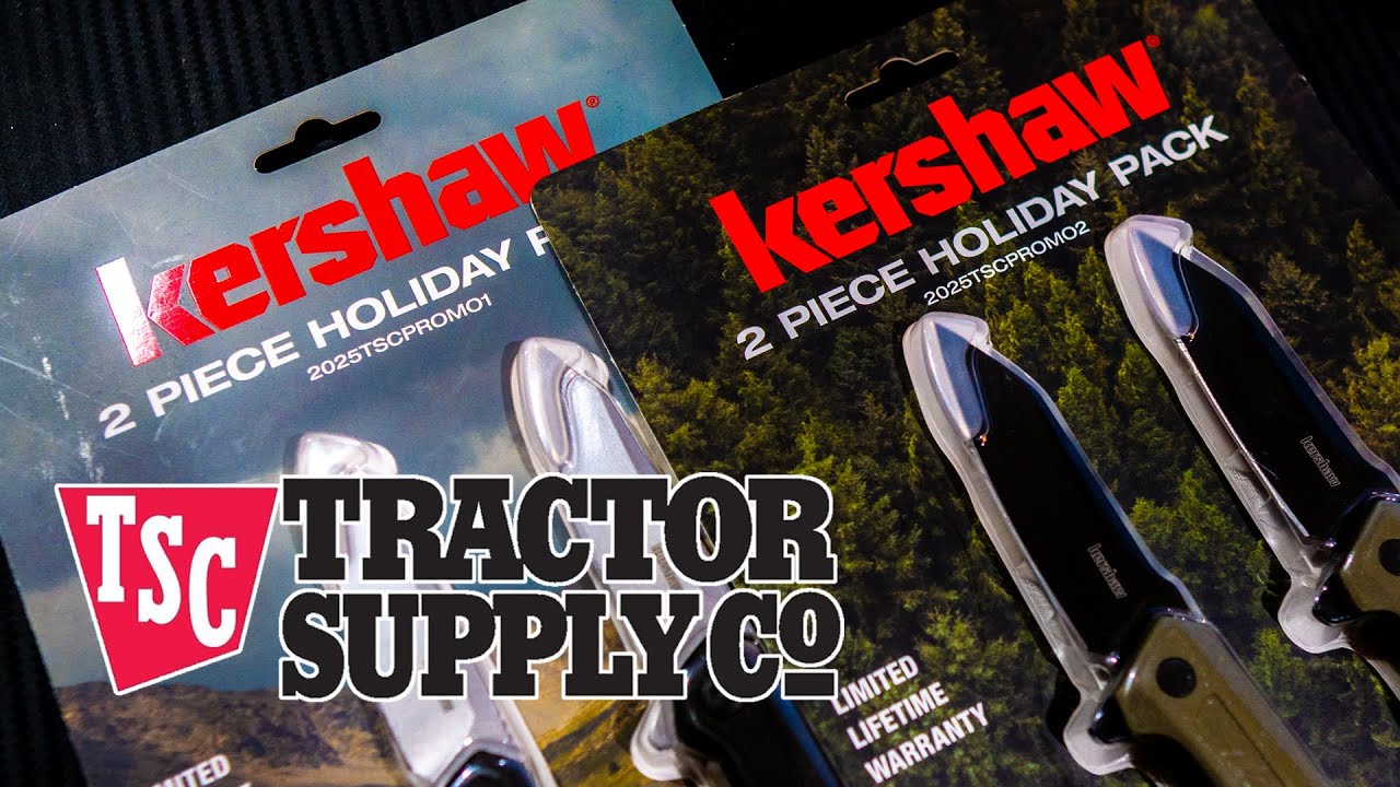 Tractor Supply x Kershaw Knives: Акция к праздникам 2025 года! Еще больше выгодных предложений!