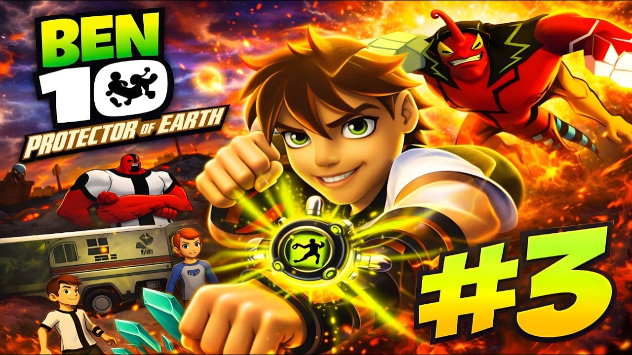 ||Part - 3 || Ben 10 Protector of earth The Legendary Game😭|| Nostalgia Gaming Series Hindi 2026 ||