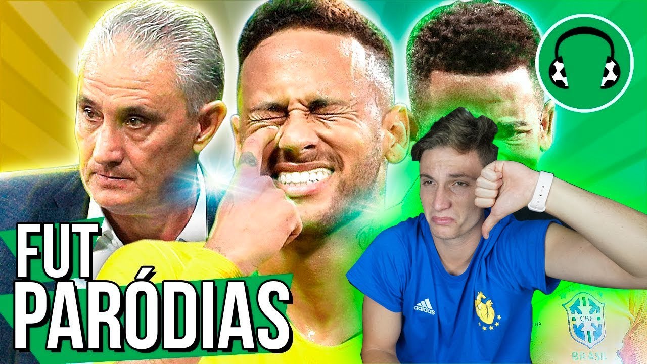 REAGINDO AO NEYMAR SÓ SE MACHUCA E O BRASIL SÓ EMPATA | ( FUTPARÓDIAS )