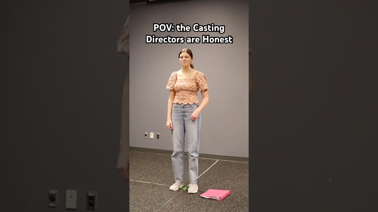 POV: the Casting Directors are Honest at your Acting Audition... #acting #theatre #audition #actor