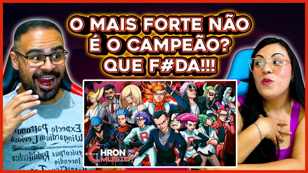 REACT Vilões (Pokémon) - CAMINHO DO PODER | Chrono