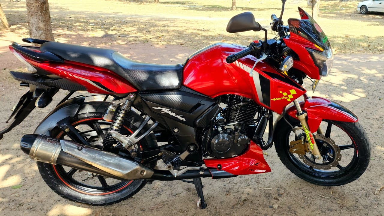 Apache RTR 160cc মুন্ডুমালা বাজার, তানোর, রাজশাহী । 01613294350
