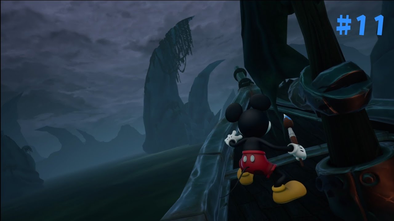 Disney Epic Mickey Rebrushed #11 : Mickey contre le Capitaine Crochet 
