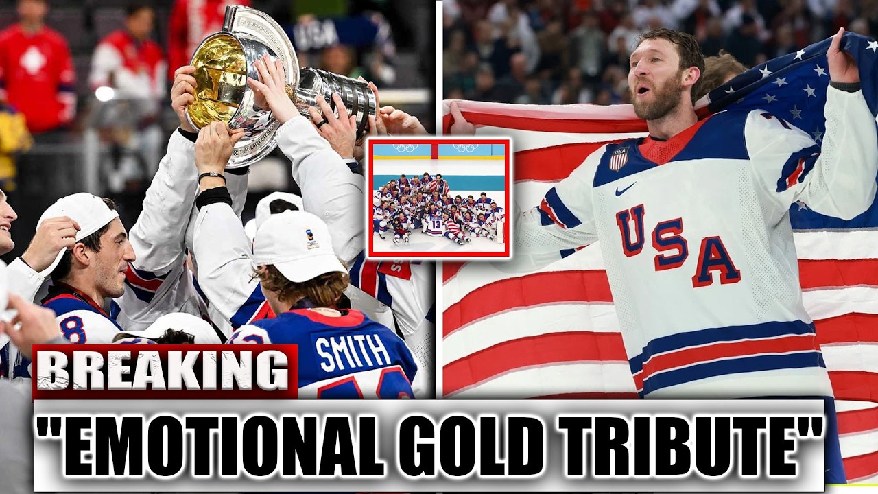 Team USA Honors Johnny Gaudreau’s Kids After Gold Medal Win  Emotional Tribute That Moved the World