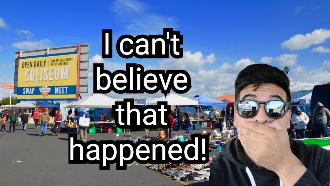 Back to The Grind At The Coliseum Flea Market.