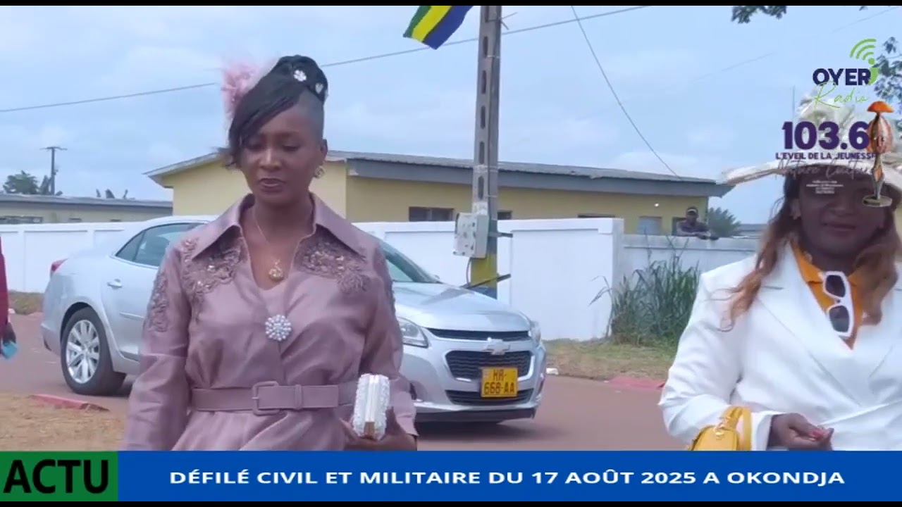 Défilé du 17 Août 2025 à Okondja 