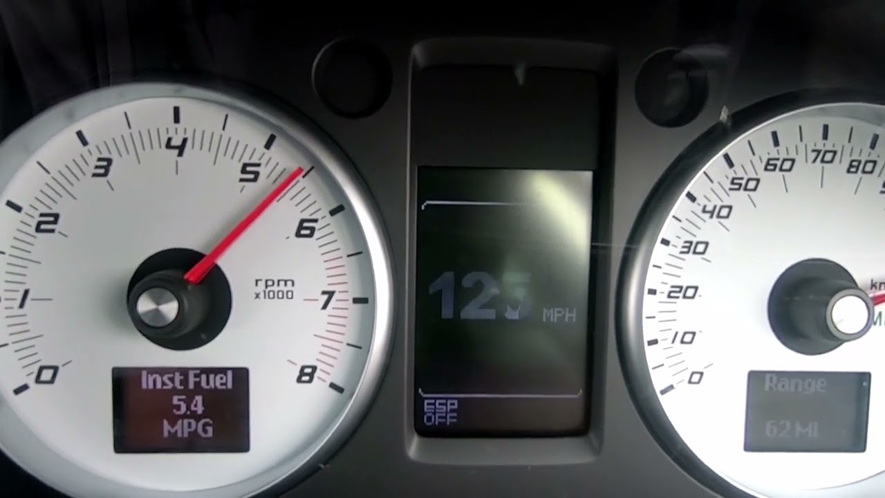 VXR8 TOP SPEED RUN 5TH GEAR