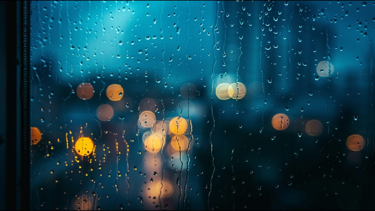 Rain Sounds for Zen Meditation - Deep Blue Sanctuary (10 Hours)