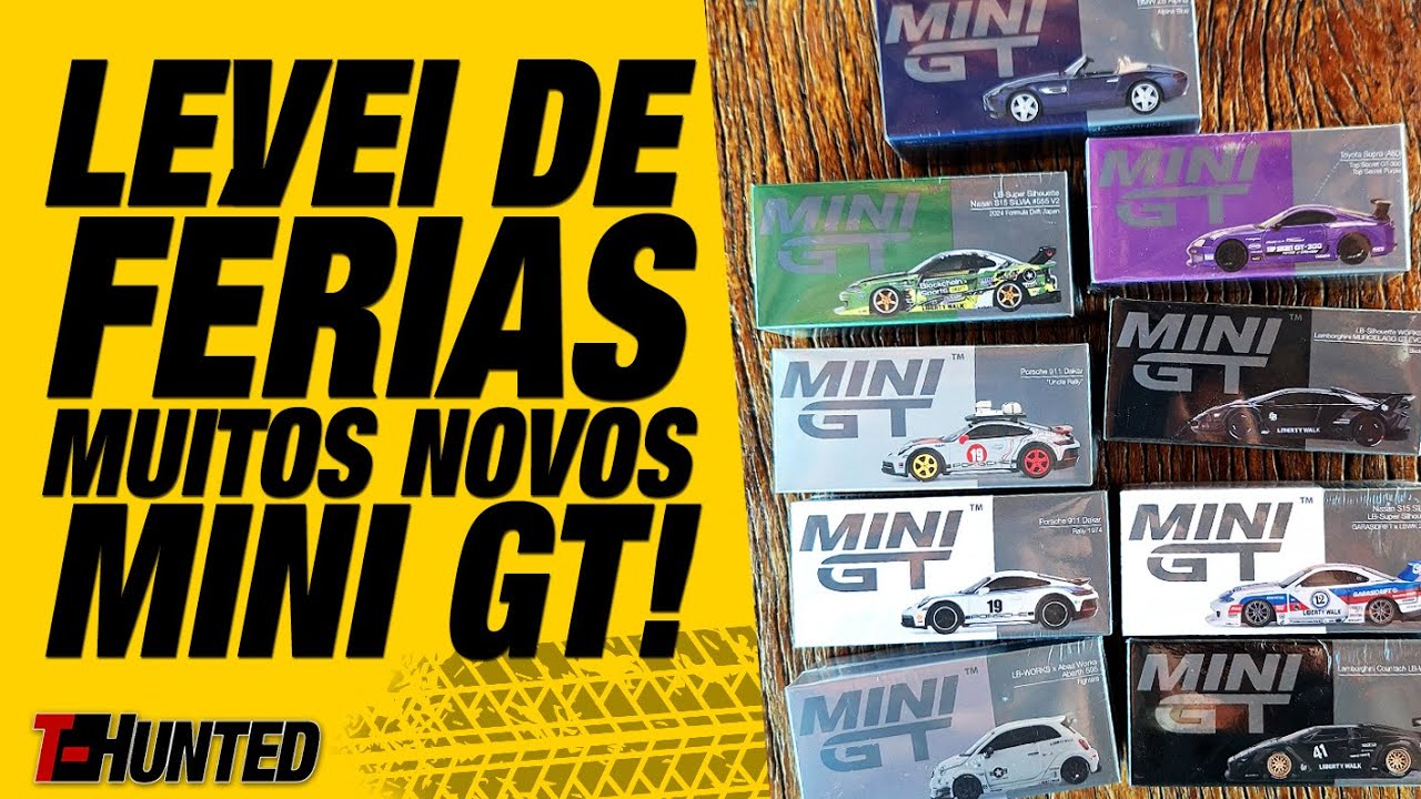 CHEGARAM MUITOS MINIGT E EU LEVEI DE FÉRIAS COMIGO!