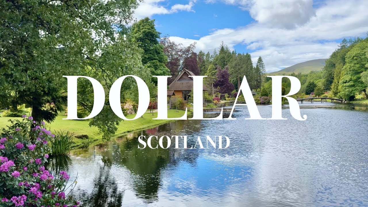 Dollar | japanese garden, medieval castle, waterfalls | Scotland VLOG