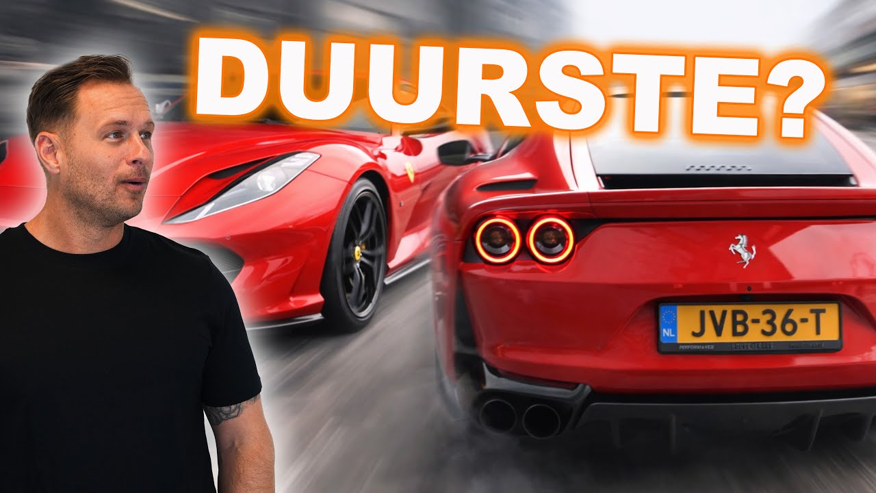 Is de 812 de duurste auto die we hebben?