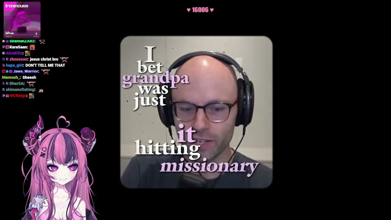 Ironmouse Reacts to Northernlion Call Your Mom