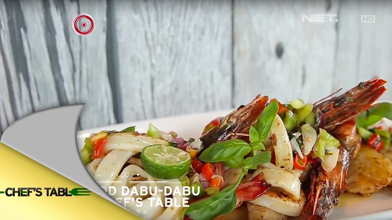 Seafood Dabu-dabu - Romantic Dinner Chef Chandra - Chef's Table