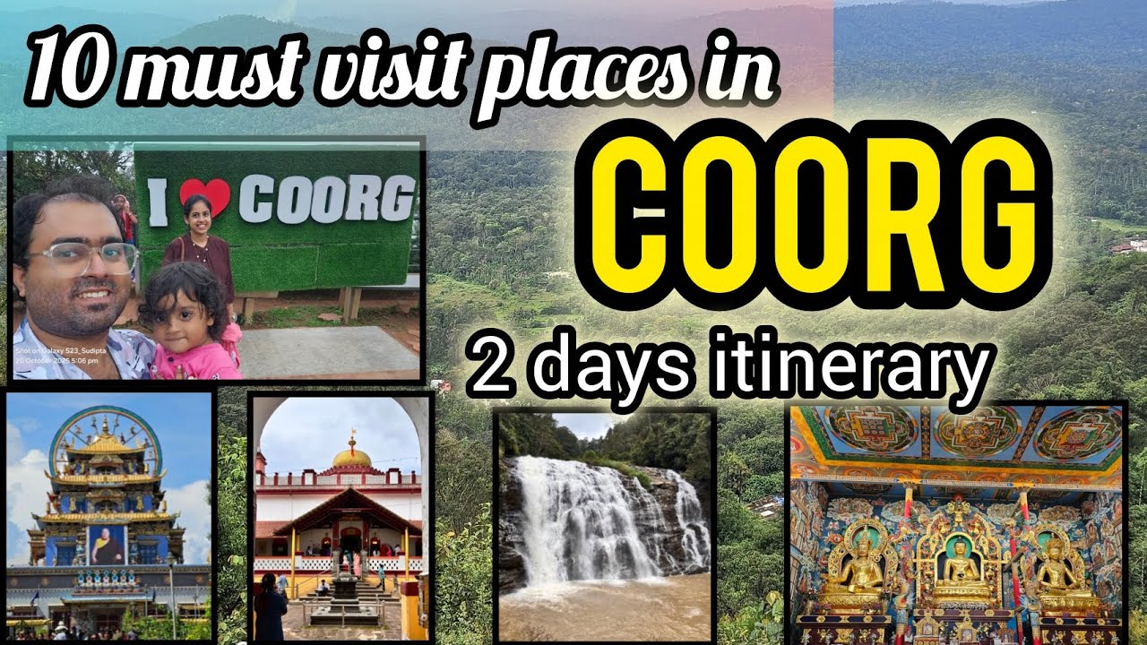 Coorg Vlog | Coorg Travel Guide | Places to visit in Coorg in 2 days #coorg #travel #travelvlog 