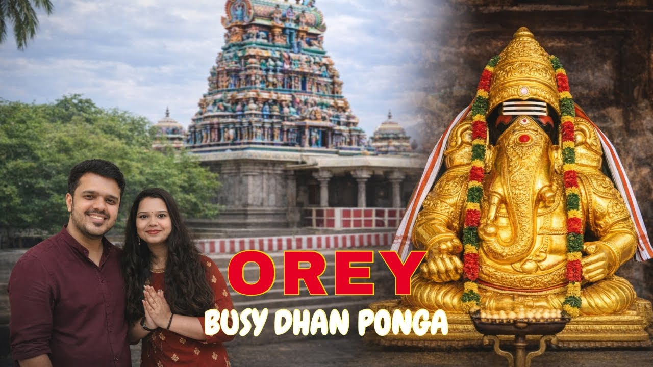 😴Sema Tired Aiduchu😮‍💨 || 🙏Pillaiyarpatti polama😌 || 🚘Travel Kodumaigal🫨 - Eswar with Harinii❣️
