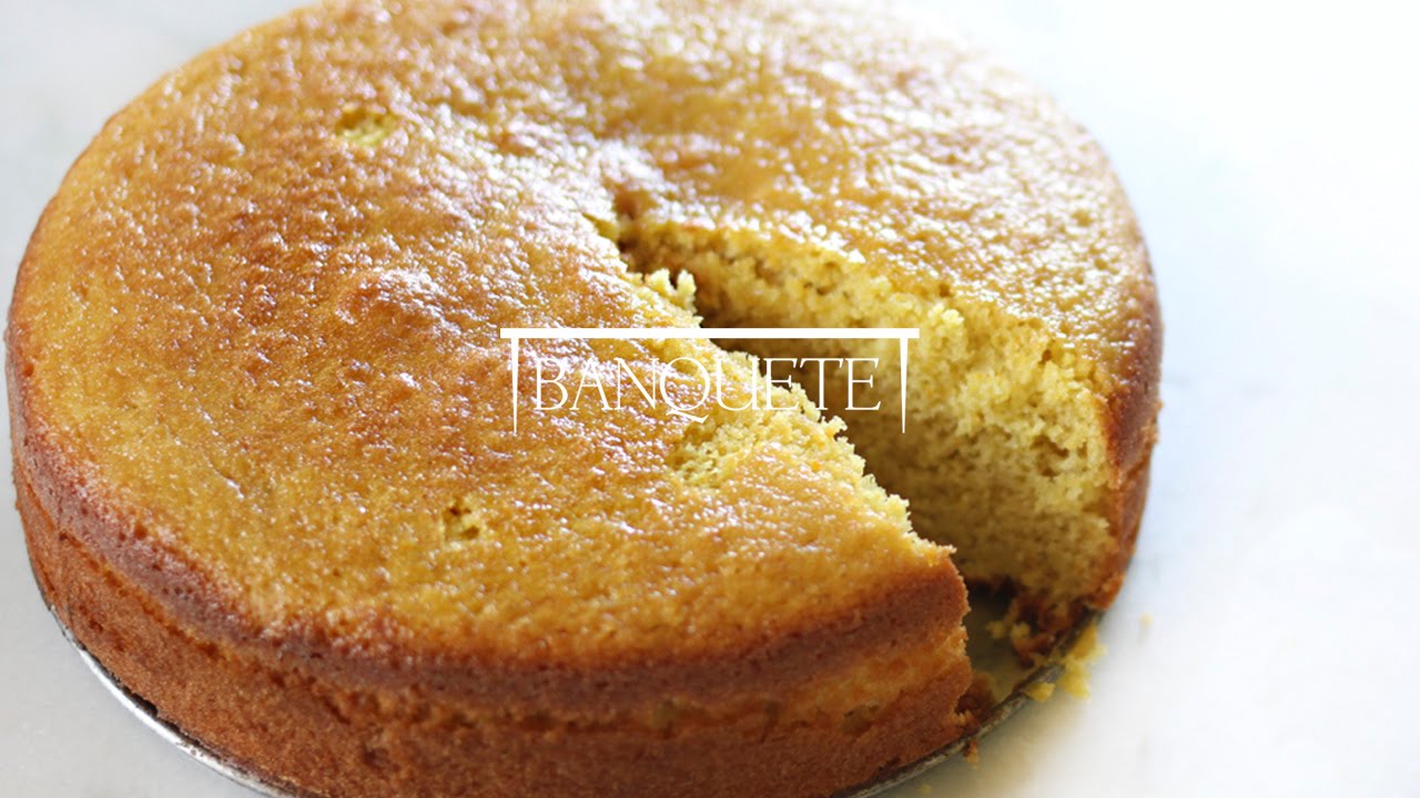 Bolo de Laranja e Azeite de Oliva