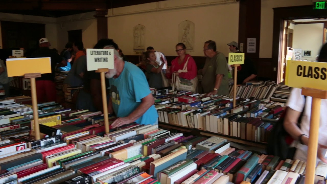 Pequot Library Summer Book Sale Auditorium Selections