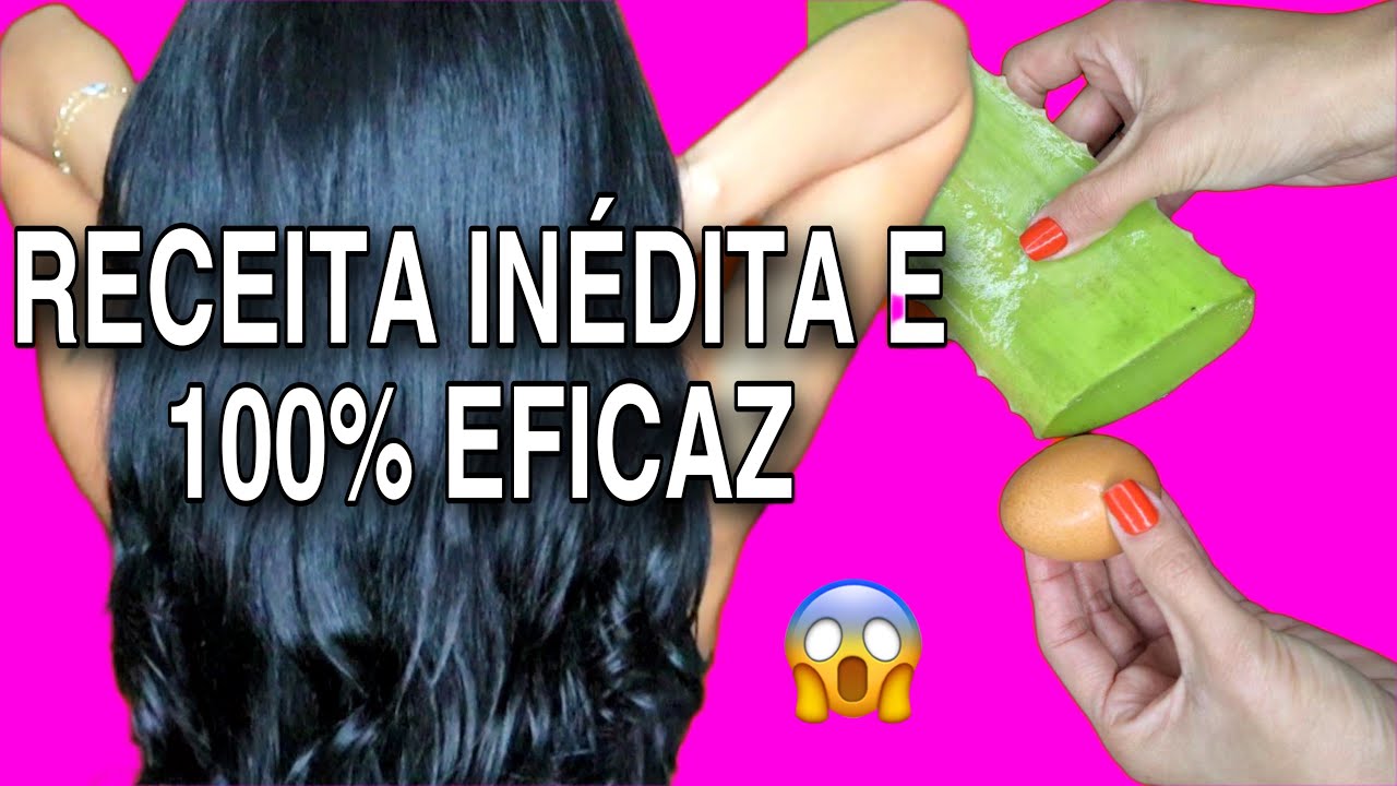 MISTURINHA QUE  VAI  ENGROSSAR SEU CABELO E ACABAR COM A QUEBRA RÁPIDO!