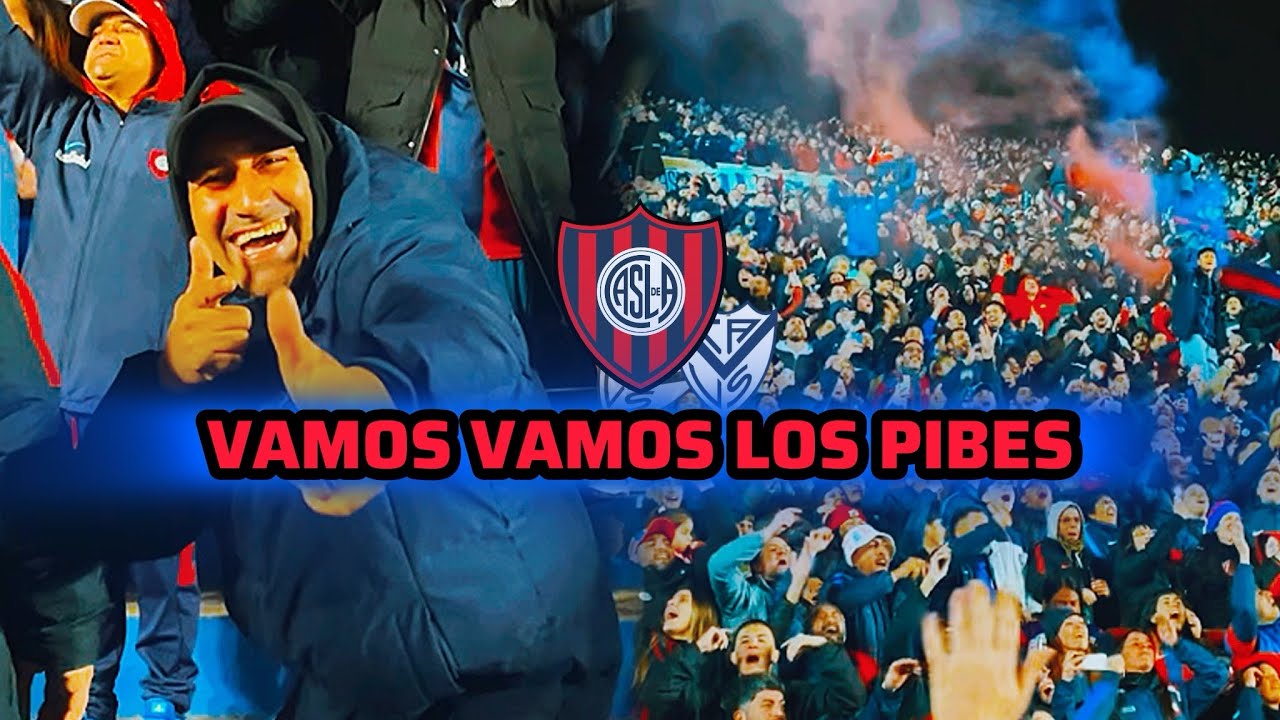 LOS PIBES DEL CICLÓN- EL ALIENTO DESCOMUNAL DE LA HINCHADA DE SAN LORENZO VS VÉLEZ.
