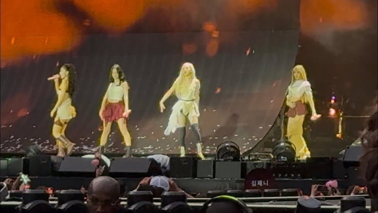 BLACKPINK - Pretty Savage | DEADLINE Paris 250802 Fancam 4K60