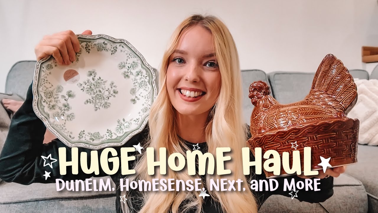 ОГРОМНЫЙ АВТОМОБИЛЬНЫЙ ЗАКАЗ ТОВАРОВ ДЛЯ ДОМА | DUNELM, NEXT HOME, HOMEBARGAINS, HOMESENSE И ДРУГ...