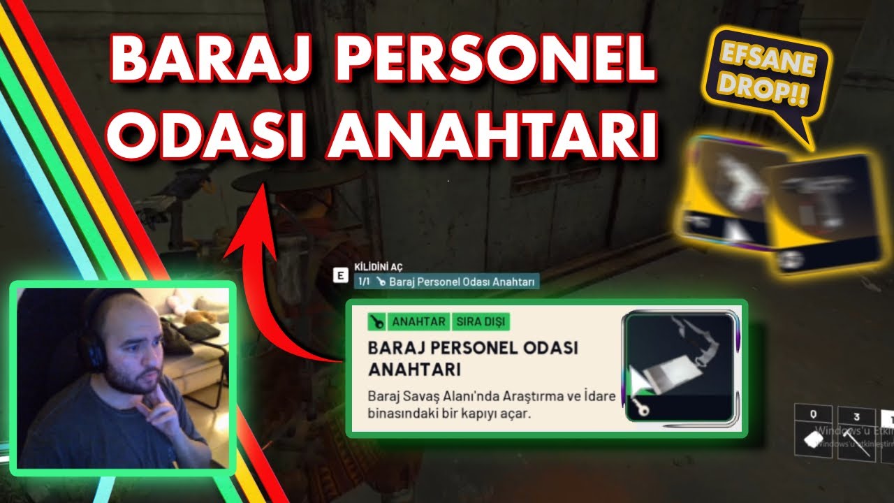 ARC Raiders: Baraj Personel Odası Anahtarı🗝️