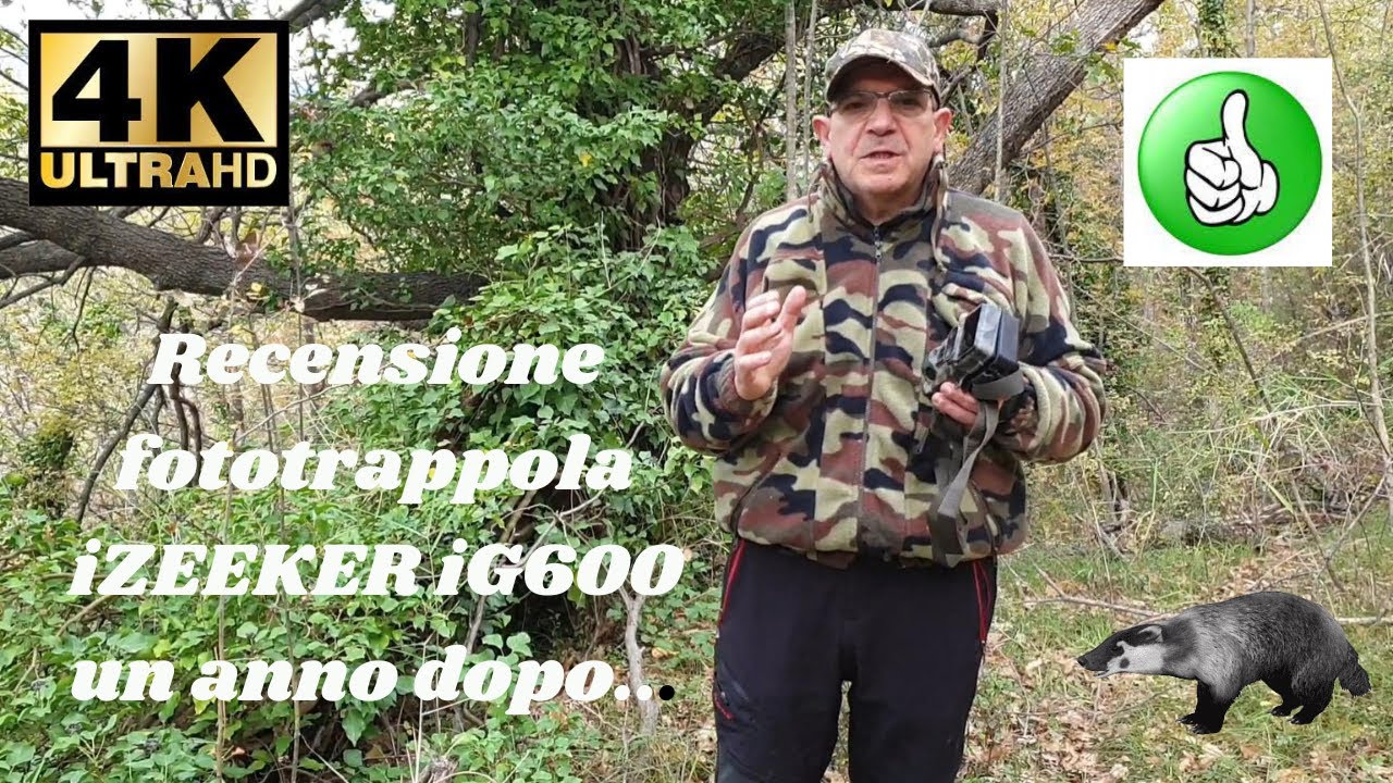 Обзор фотоловушки iZEEKER iG600 год спустя..