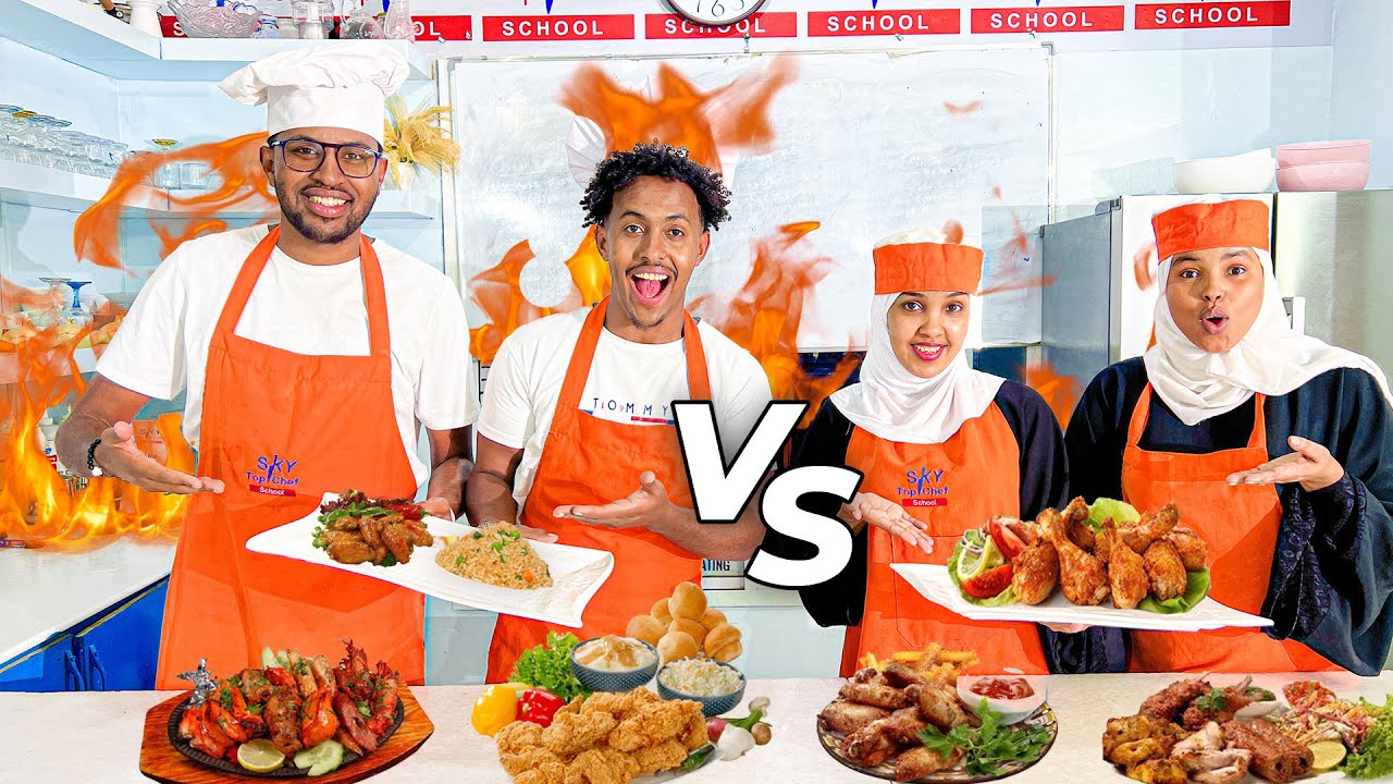 Cooking Challenge Woman VS Men🧑‍🍳 🥘