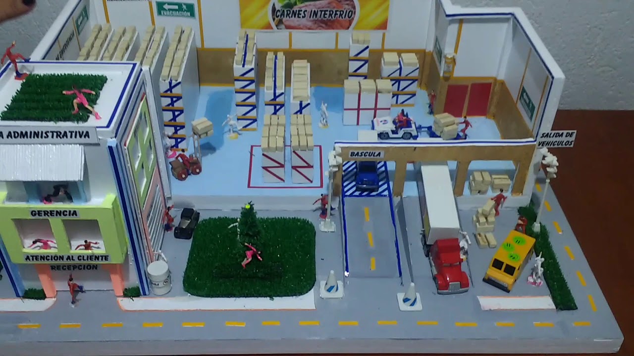 Maqueta Centro de Distribución- Sena-ficha:1667901