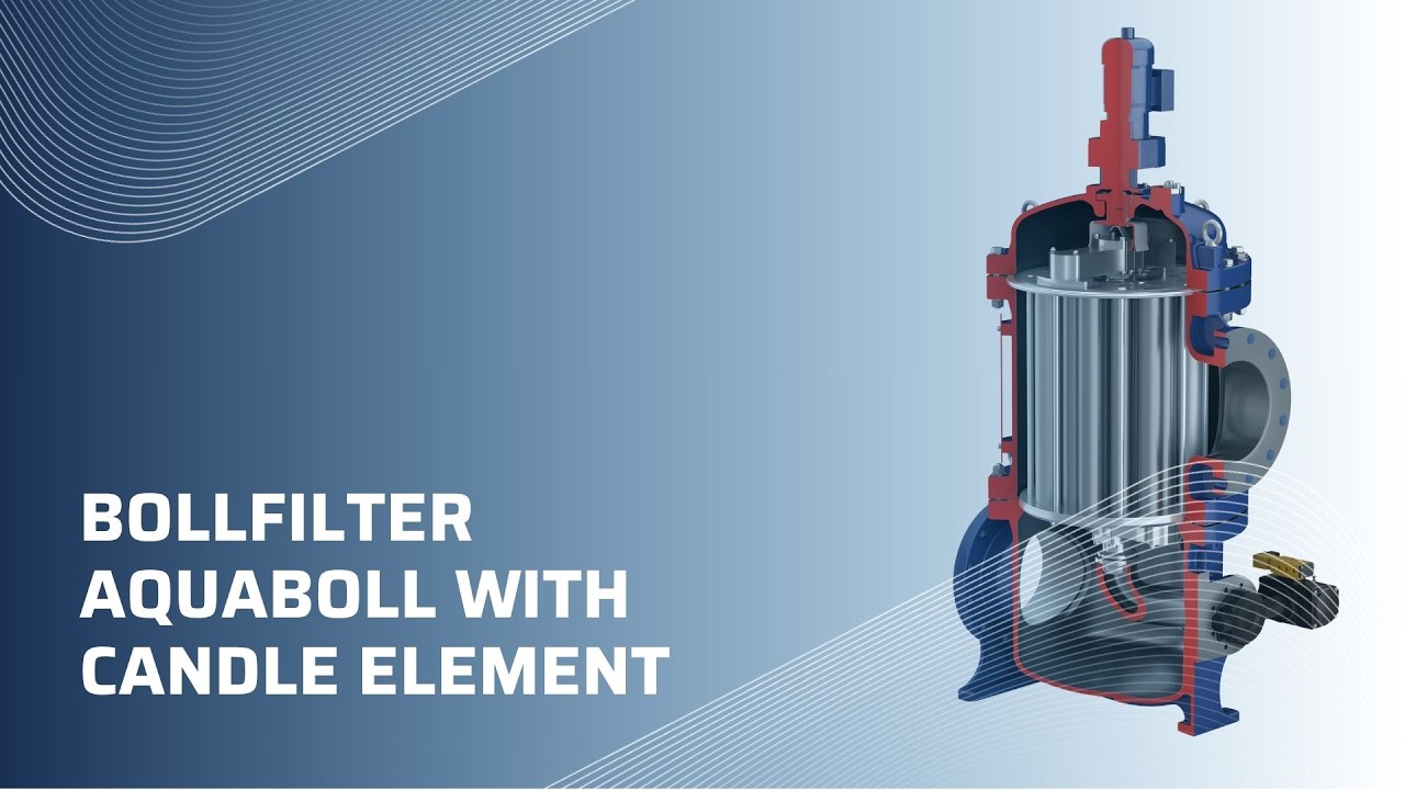 Automatic Self-Cleaning Water Filter: aquaBoll&reg; with Candle Element