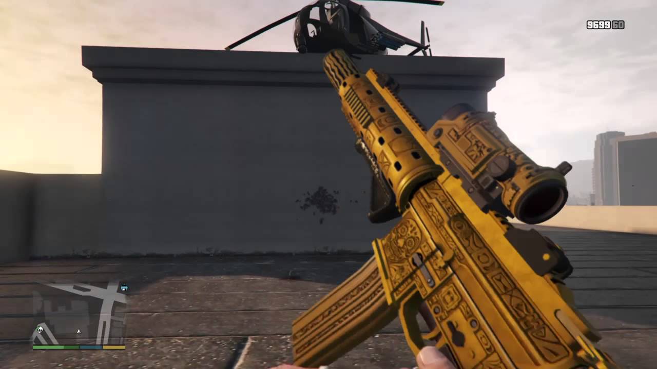 GTA- Todas as armas em primeira pessoa.
