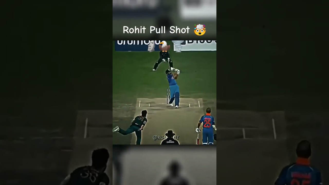 Rohit Sharma: The Master of the Pull Shot 🐐 