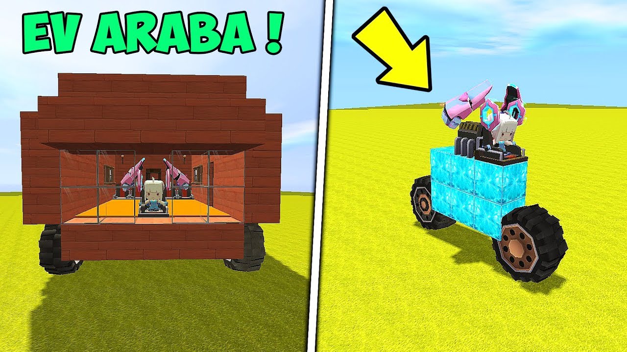 OHA !! YÜRÜYEN EV YAPTIM !! 😱 - MİNİ WORLD
