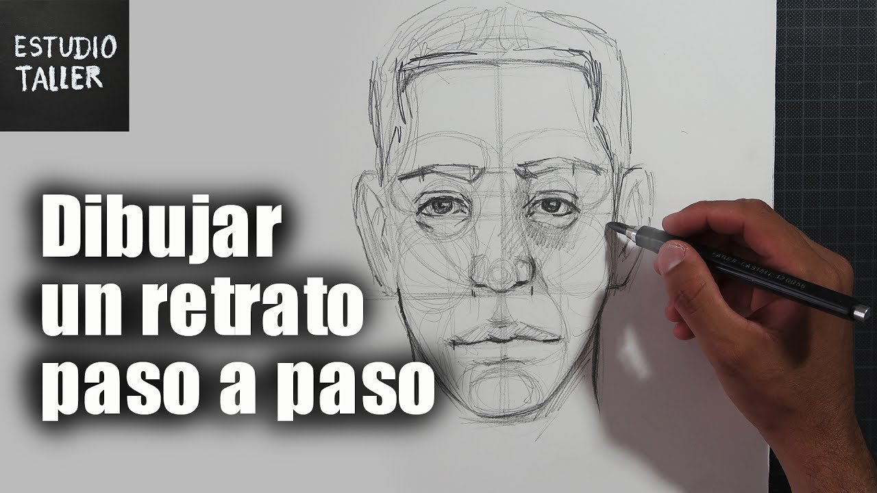 dibujar un rostro paso a paso | Estudio Taller