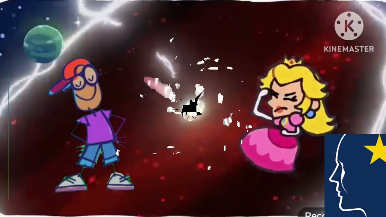 mario and bowser turns into blank add round 1