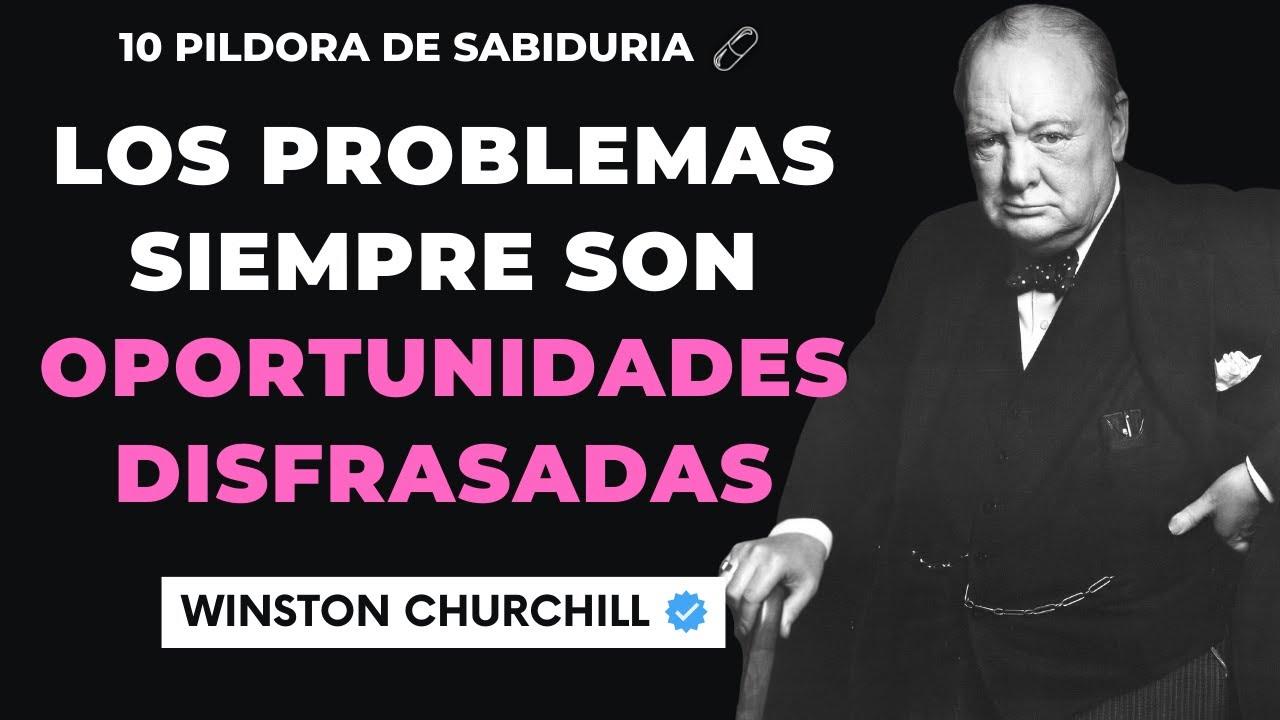 🎩 Cómo ser un LIDER y Aprender de los ERRORES💡Las 10 MEJORES Frases de Winston Churchill