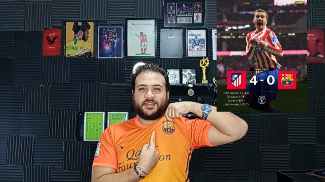 برشلونة × أتليتكو مدريد - أداء باهت وأخطاء تحكيمية ، ريمونتادا الإياب 🔵🔴