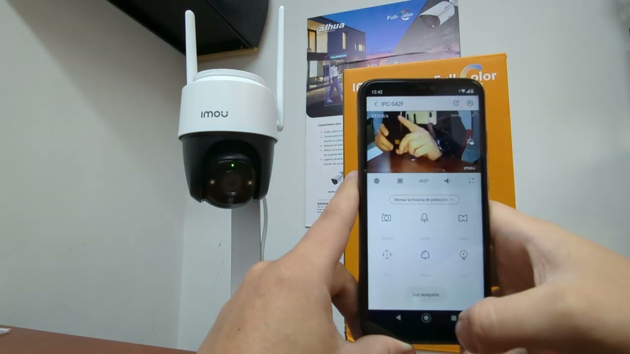 IMOU Cruiser IPC-S42FN La mejor cámara de seguridad con cobertura de 360° | ICO Internacional