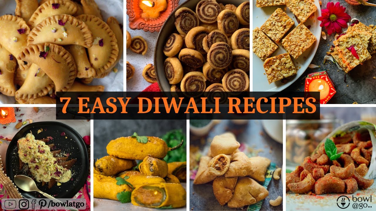 Easy Diwali recipes | Diwali sweets & snacks | Traditional Diwali food | Diwali Special recipes