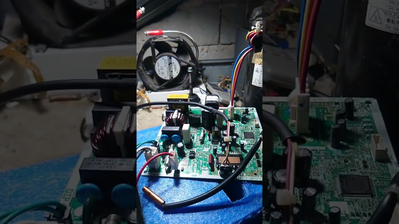 Perbaikan modul PCB AC Daikin inverter, mati total#repair #airconditioner