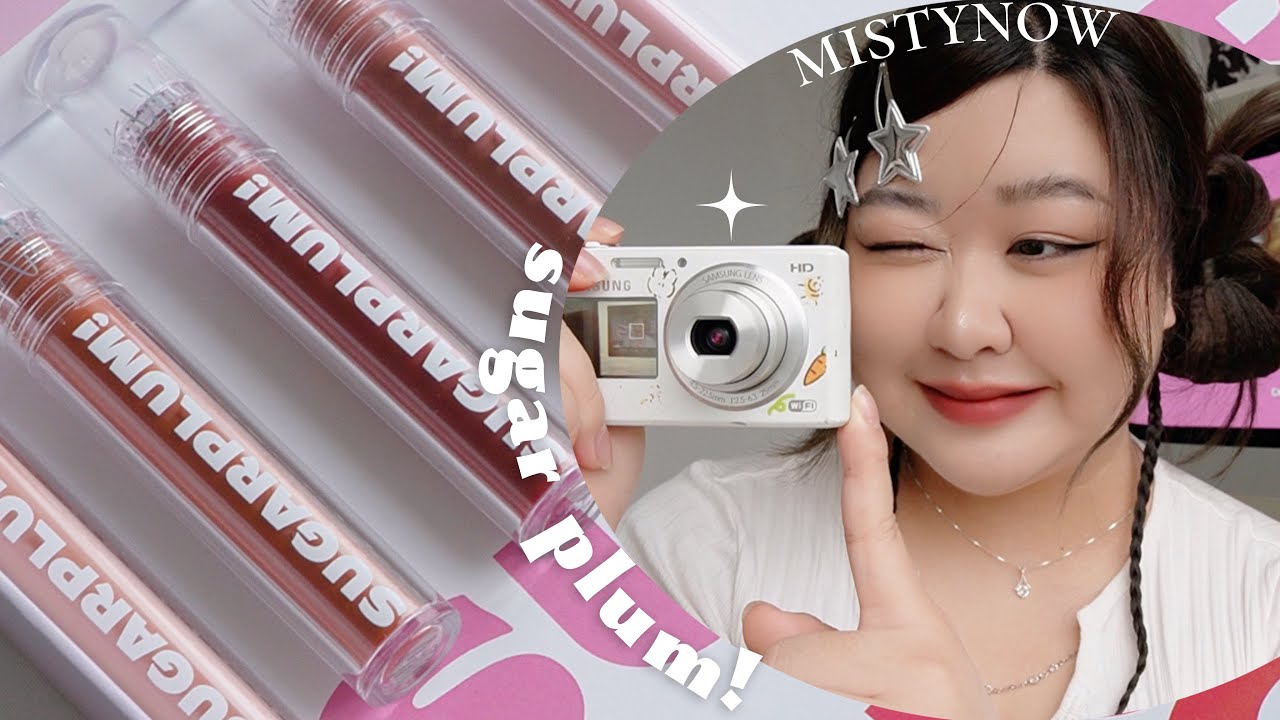 giveaway + review & swatch✨sugarplum by ofélia mistynow blurring tint💫🌷🎀💿💖