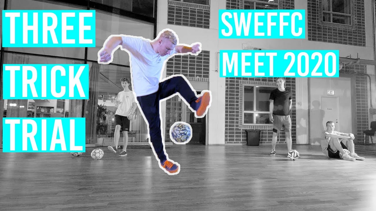 Three Trick Trial - SweFFC Jam - Football Freestyle