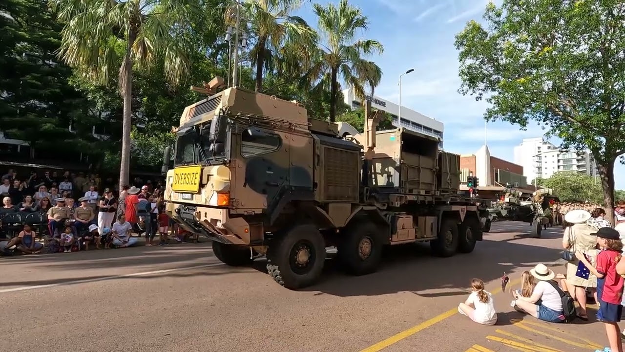 Darwin Anzac Day March 2025