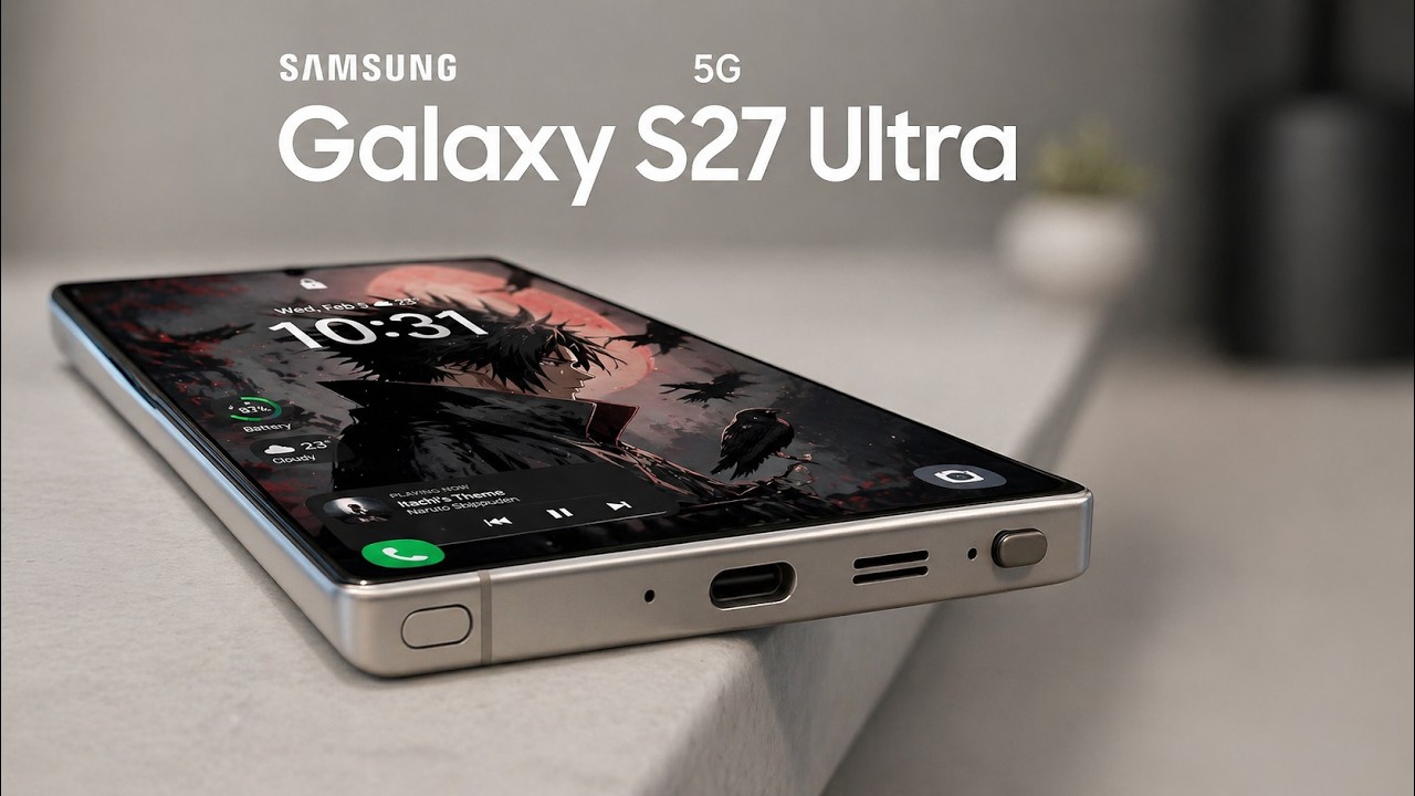 Samsung Galaxy S27 Ultra &mdash; экран от Samsung сможет САМОВОССТАНАВЛИВАТЬСЯ!