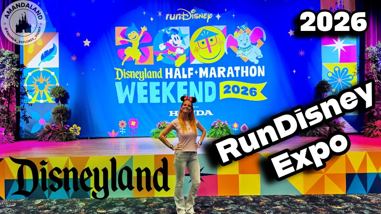 🏰 Disneyland RunDisney Expo Day 1: Magic, Merch & Half Marathon Hype