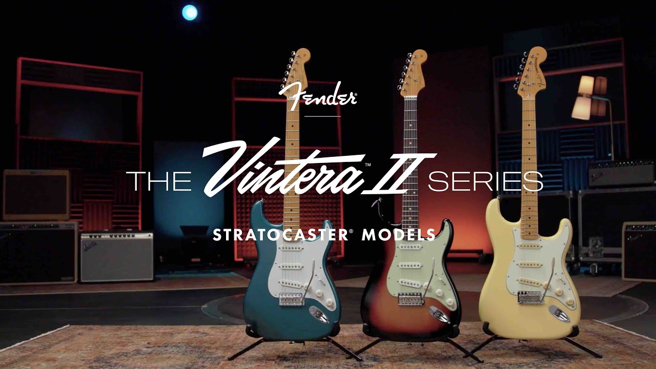 Знакомство с моделями Vintera II Stratocaster | Vintera II | Fender