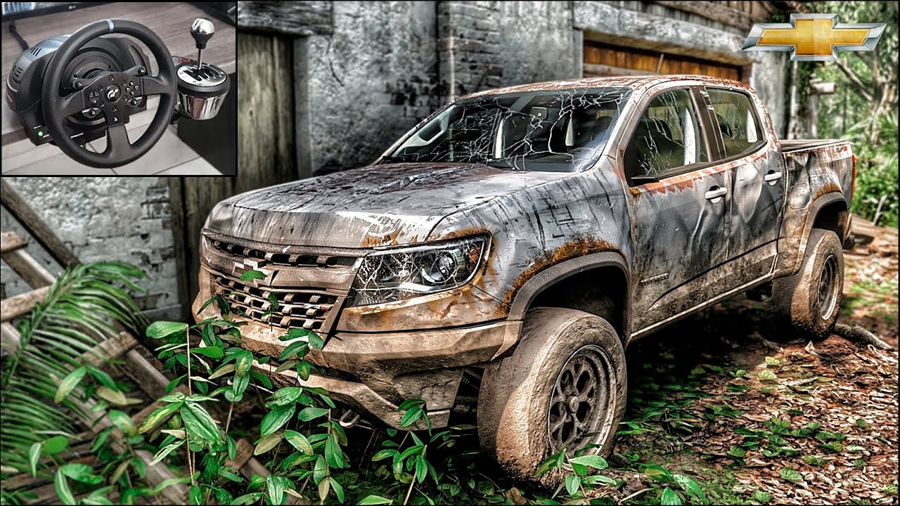 Rebuilding a Chevrolet COLORADO ZR2 - Forza Horizon 5 - Thrustmaster T300RS Gameplay.