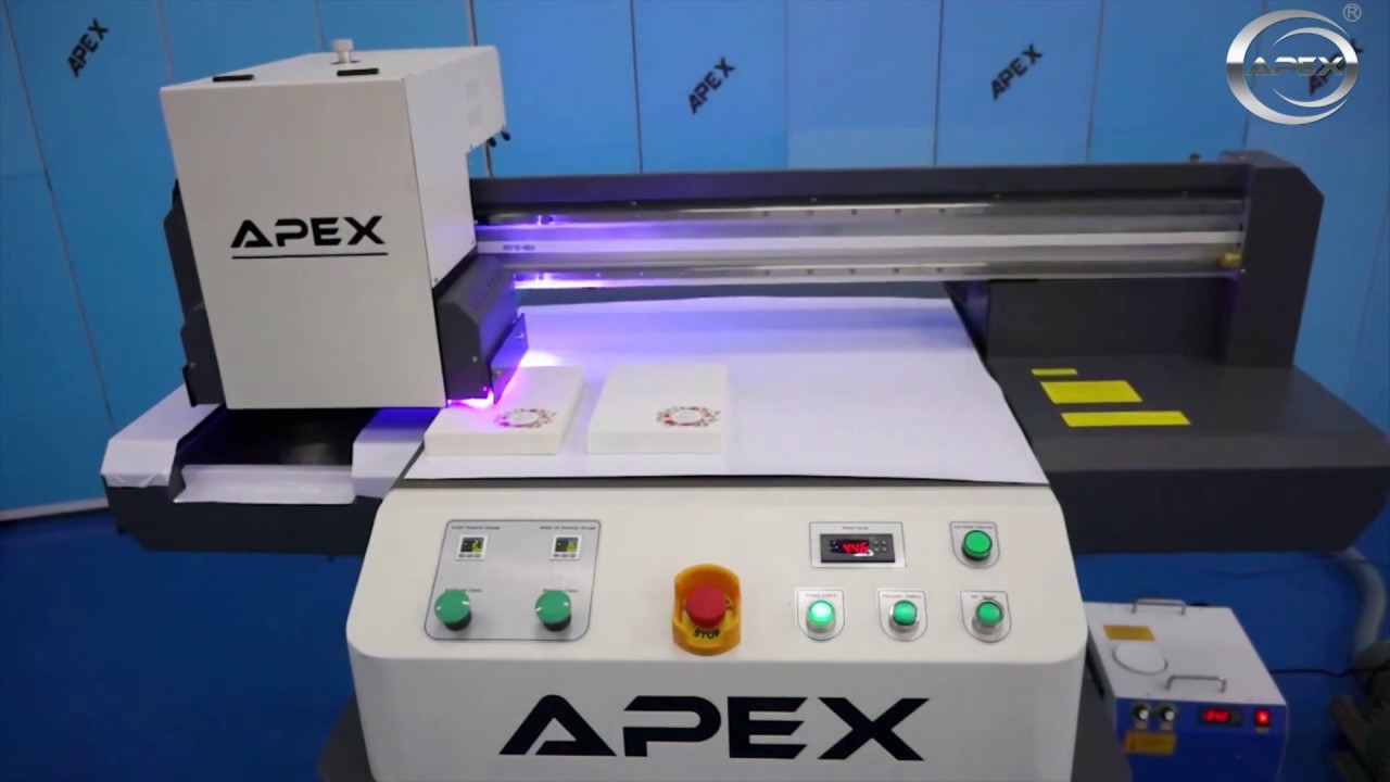 Drukarka UV APEX 7110 - Druk na różnych elementach