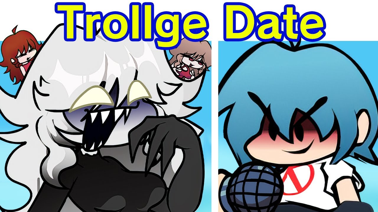 FNF The Trollge Date | Kurosuki - 2Files | BF & GF/Girlfriend (Friday Night Funkin' Mod)