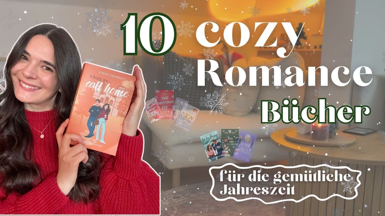 10 cozy Romance Bücher für die gemütliche Jahreszeit ❄️💖🎄